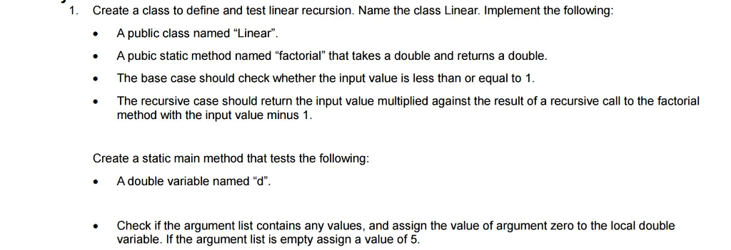 Recursion simple examples image
