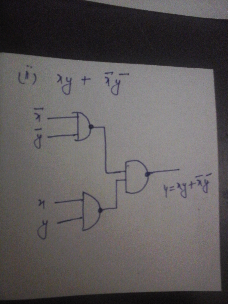 Answered! Draw the schematic for the following functions using NAND gate only (x + y) + z xy + x y... 2