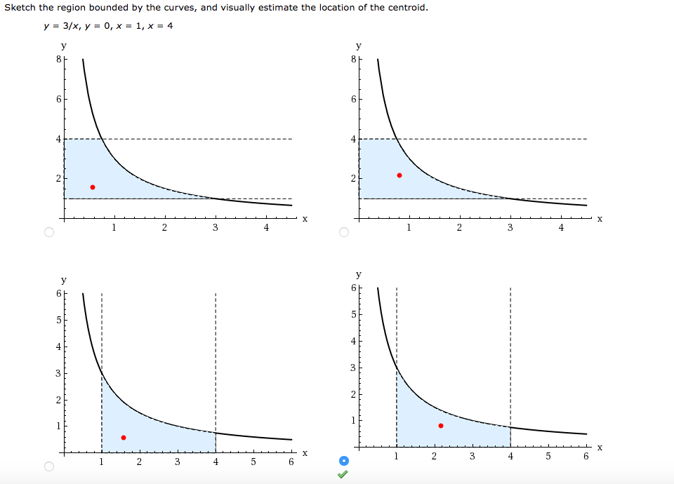 Solved: Sketch The Region Bounded By The Curves, And Visua Solved: Sketch The Region Bounded By The Curves, And Visua