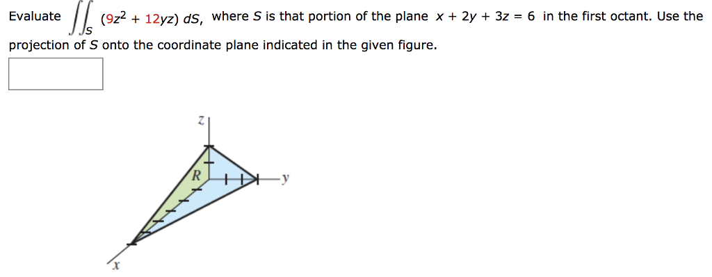 Solved Evaluate 922 12y2 Ds Where S Is That Portion Chegg Com