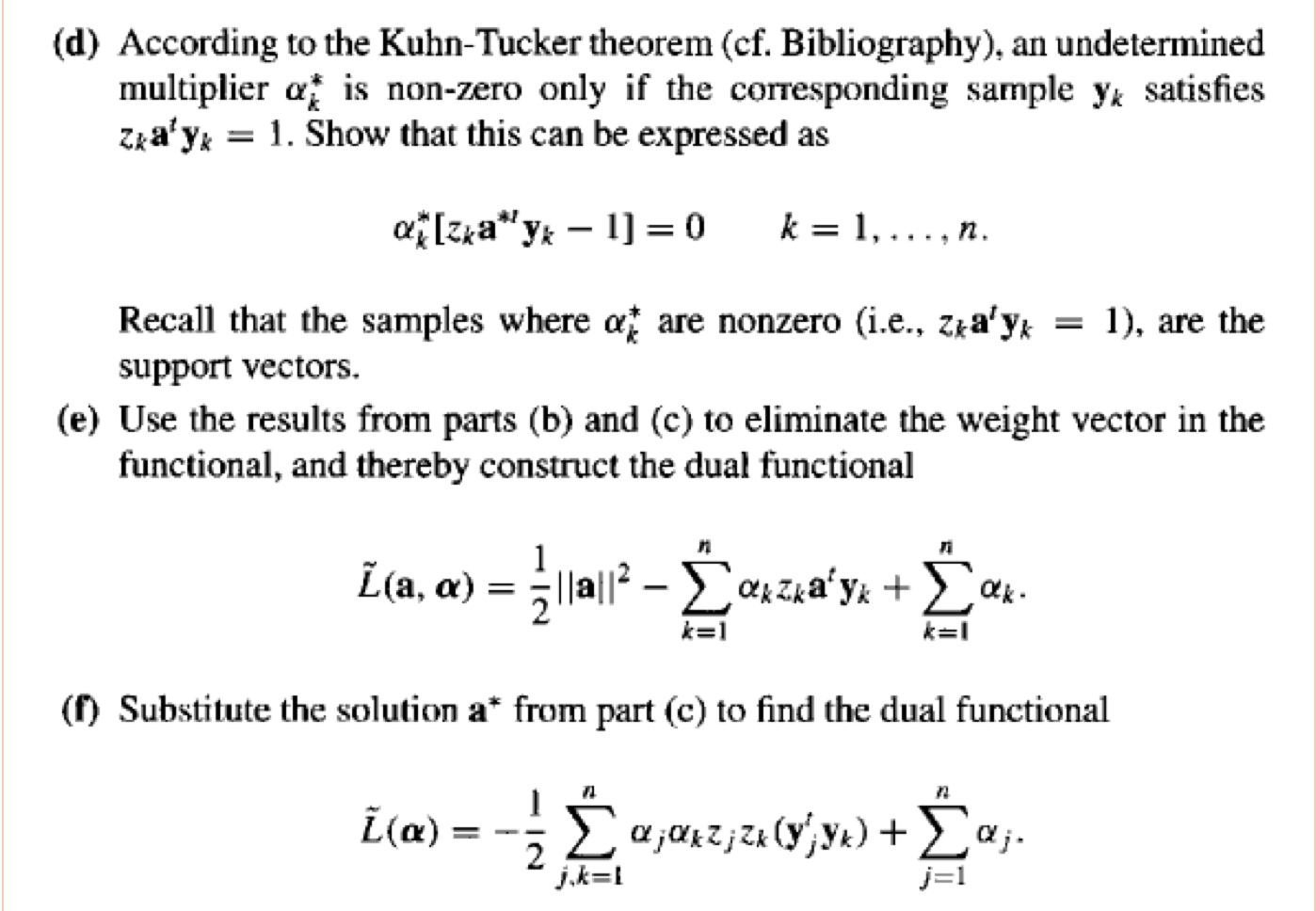 Pattern Classification Duda 2nd Edition Chapter 5 Chegg Com