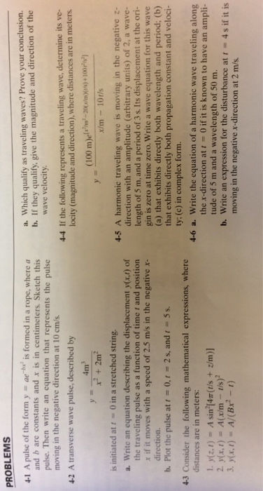 Solved A Pulse Of The Form Y Ae Bx 2 Is Formed In A Ro Chegg Com