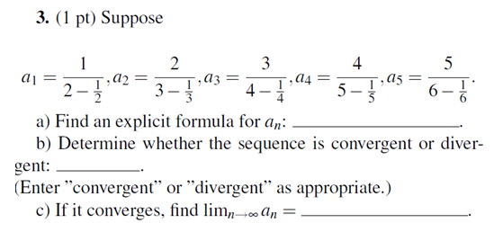Solved Suppose A 1 1 2 1 2 A 2 2 3 1 3 A 3 3 4 Chegg Com