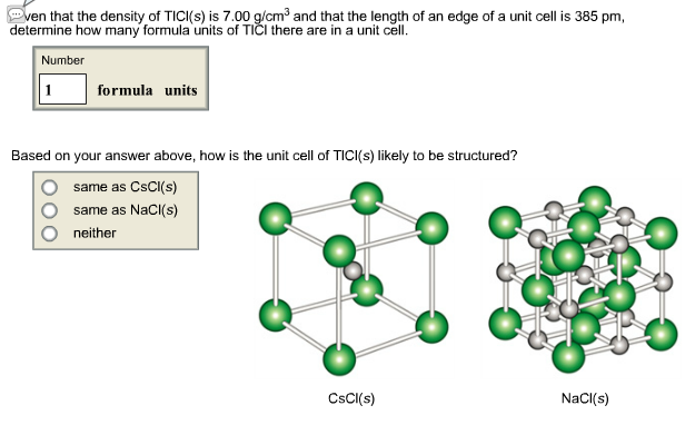 Solved Based On Your Answer Above How Is The Unit Cell O Chegg Com