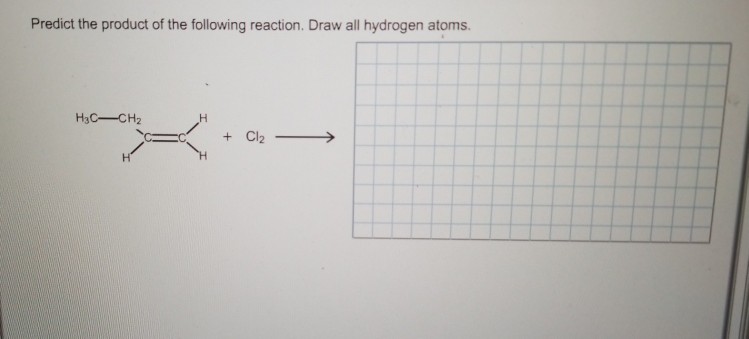 Solved Predict The Product Of The Following Reaction. Dra