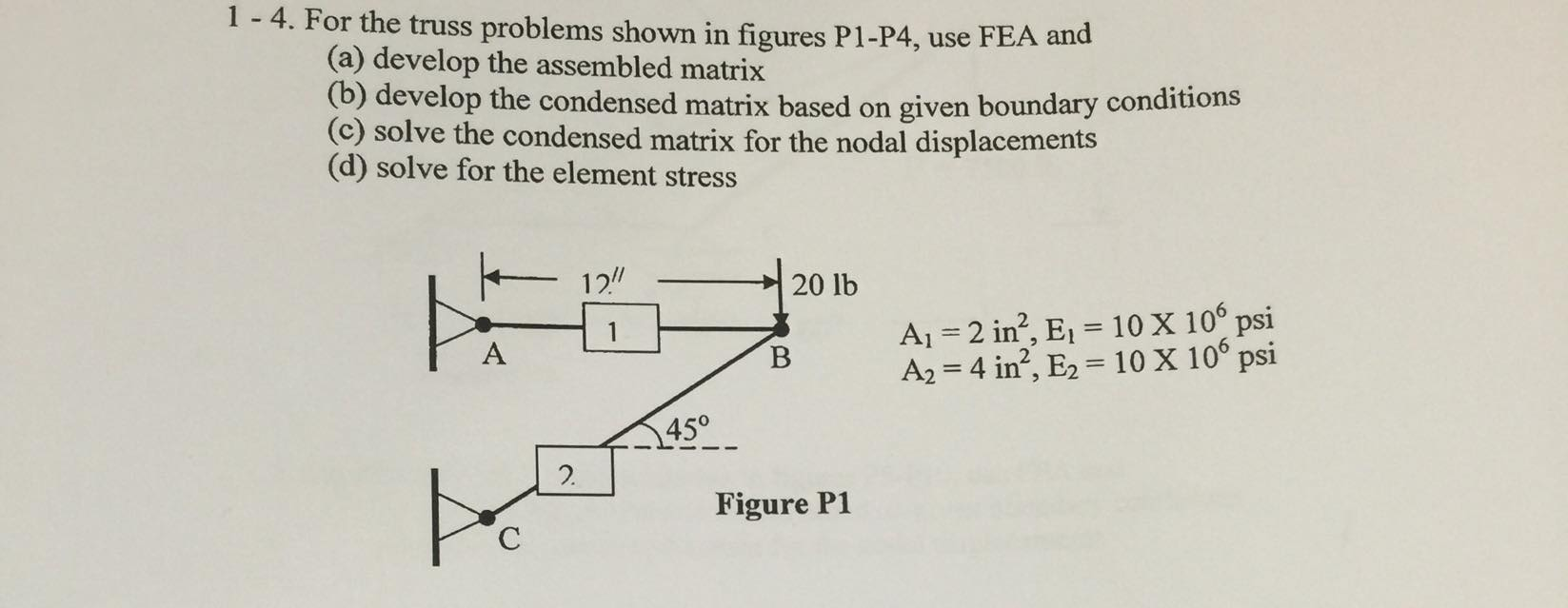 Truss practice problems image