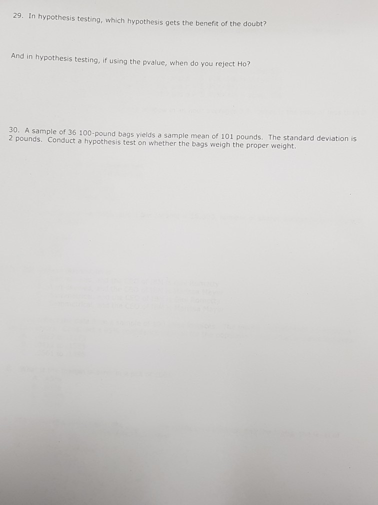 Which Solved: Hypothesis In T Gets Hypothesis Testing, 29. ...