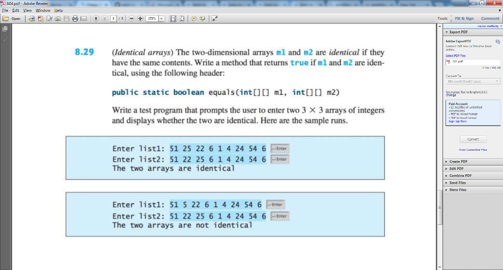 Java Array Exercises With Solutions Pdf