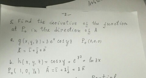 Solved Find The Derivative Of The Function At P 0 In The Chegg Com