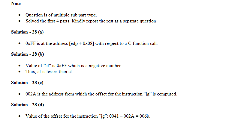 Question & Answer: Examine the following assembly instructions, and answer the subsequent questions. a. Inside the f..... 1