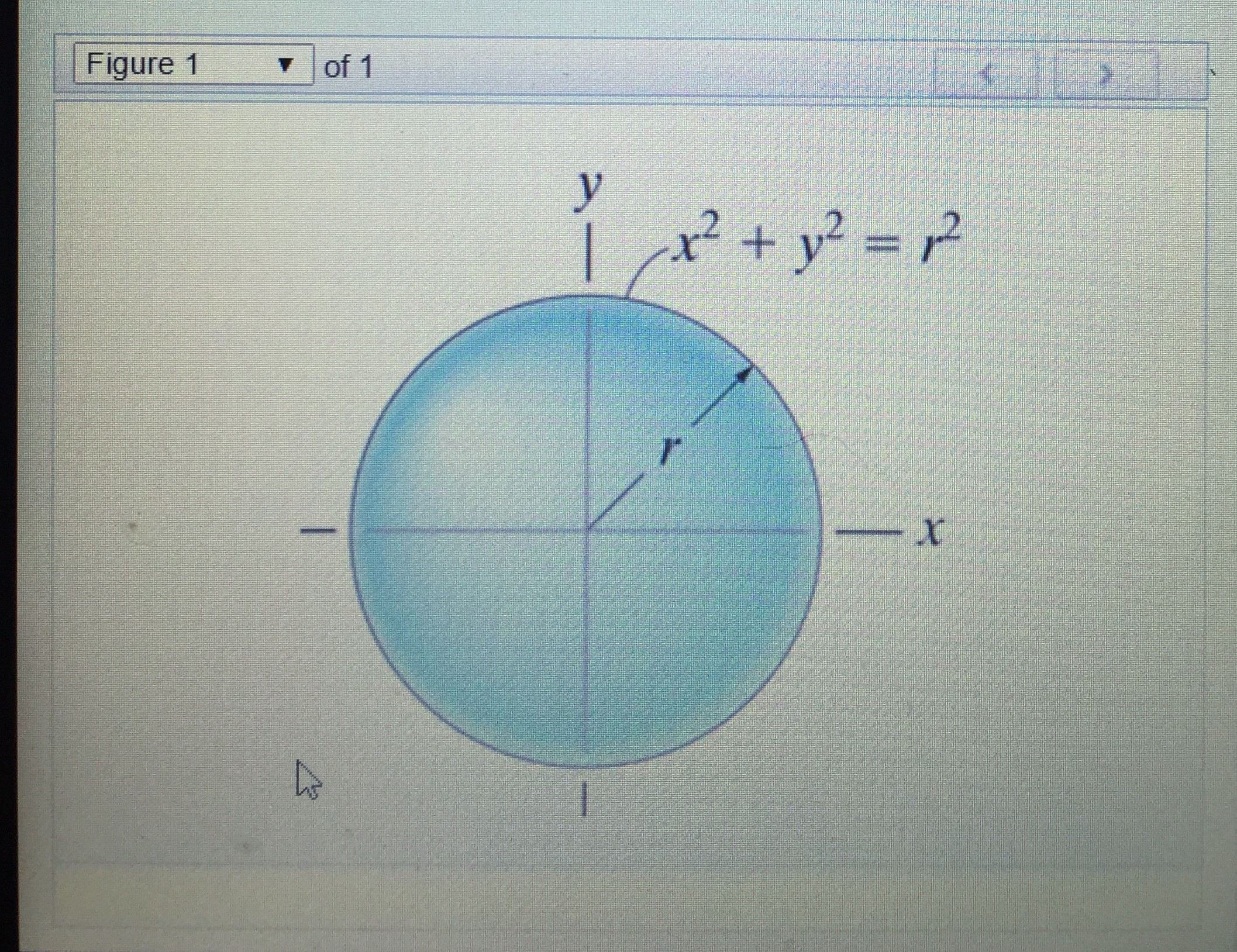 moment of inertia of a circle using diameter