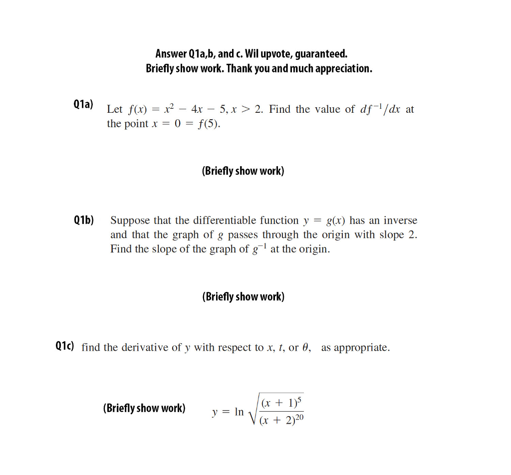 Let F X X 2 4x 5 X 2 Find The Value Of Chegg Com