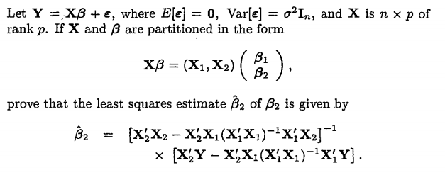 Solved Let Y Xb E Where Ele 0 Var E S21n And Chegg Com