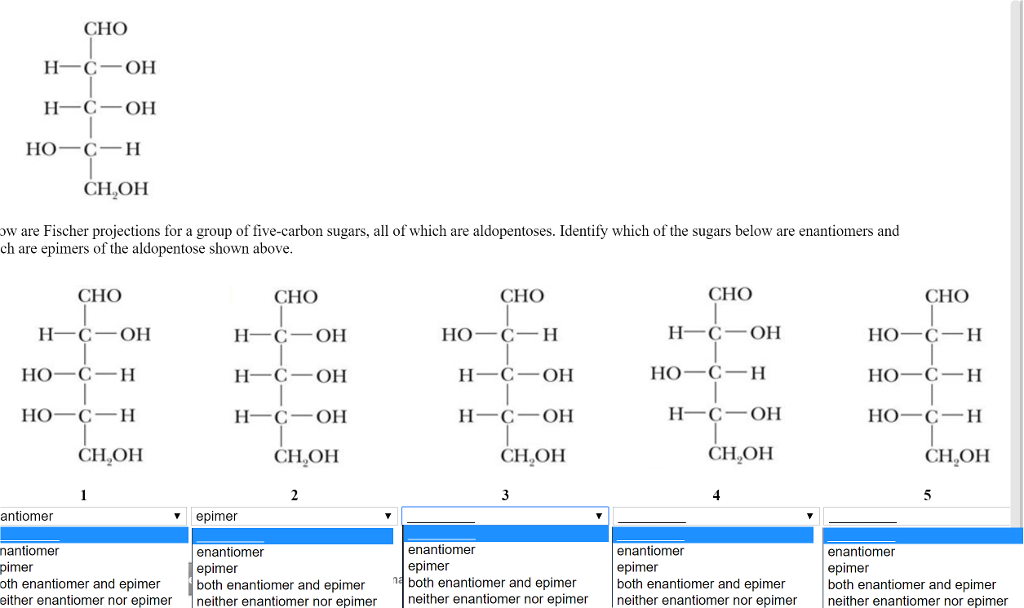 Cho Ho C Choh Ow Are Fischer Projections For A Group Of Cho Ho C Choh Ow Are Fischer Projections For A Group Of