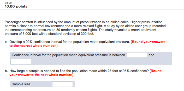 Solved Value 10 00 Points Passenger Comfort Is Influence