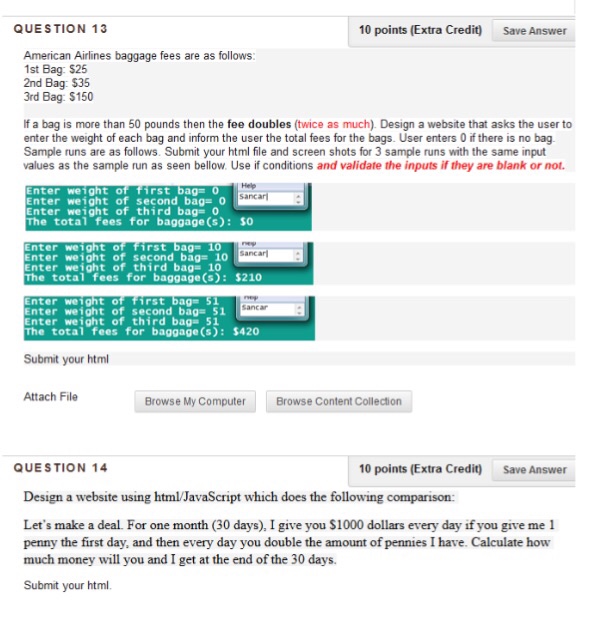 american airlines baggage charges