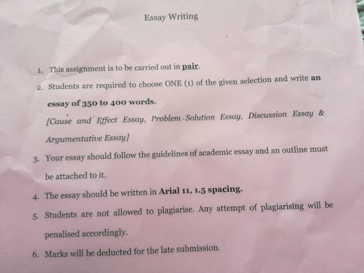 effects of smoking essay outline