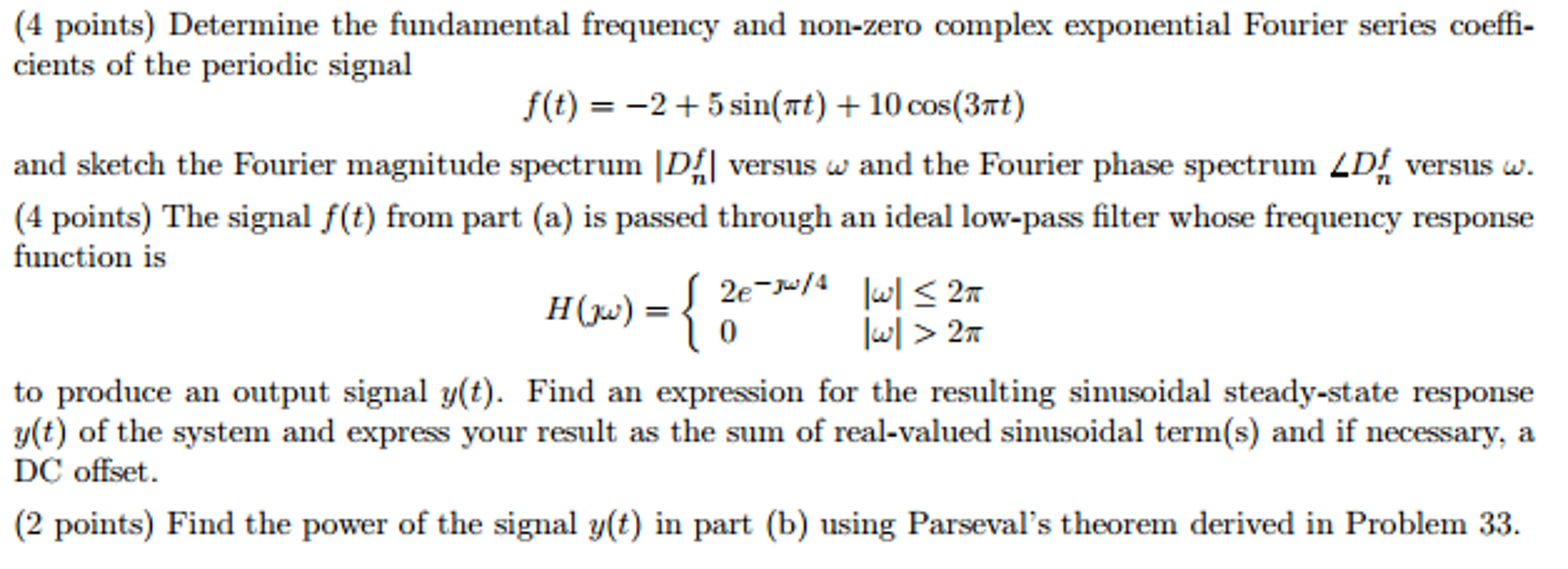 How To Find Fundamental Frequency Of A Signal