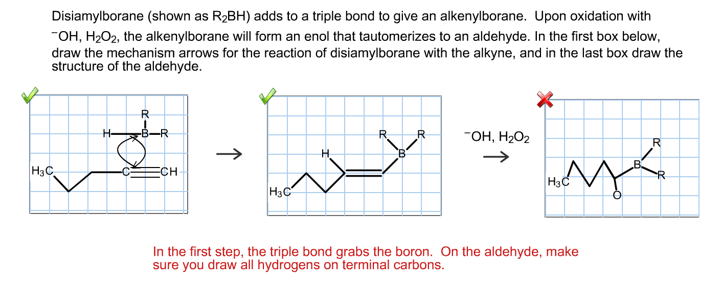 chemical show reaction Trouble Chem 3 Having Am I With Organic Problems