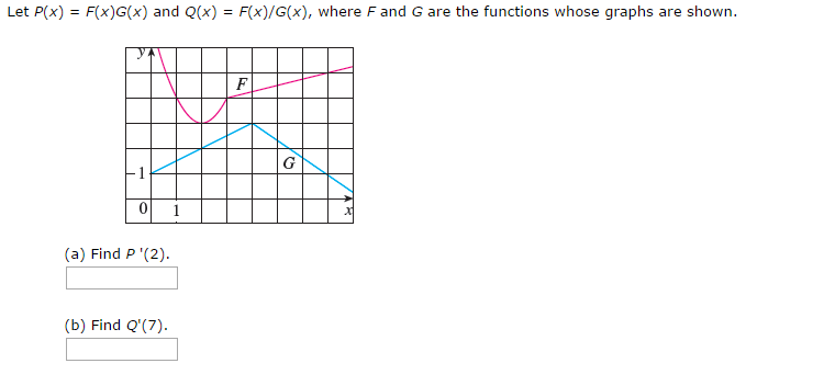 Solved Let P X F X G X And Q X F X G X Wher Chegg Com