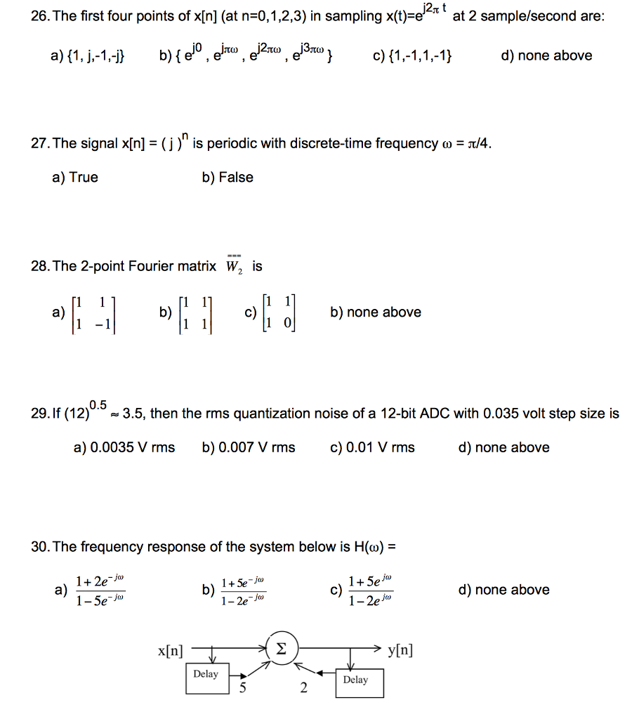 Solved The First Four Points Of X N At N 0 1 2 3 Chegg Com