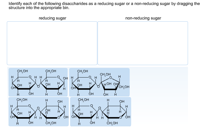 Solved Identify Each Of The Following Disaccharides As A Chegg Com