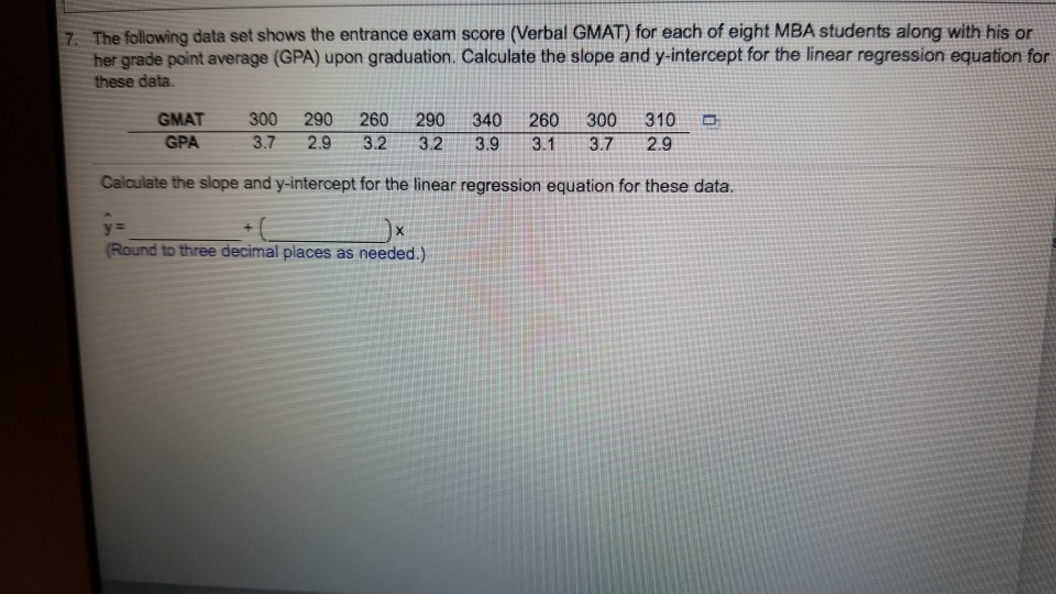 The Set Solved: The Sco Entrance Data Shows Following Exam ...