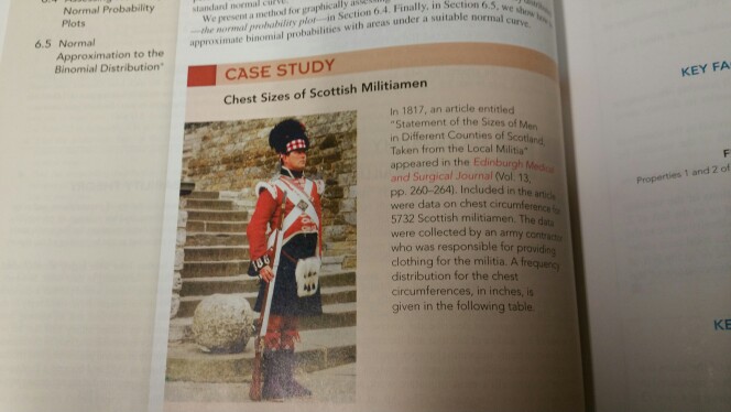 Case study discussion chest sizes of scottish militiamen 08 image