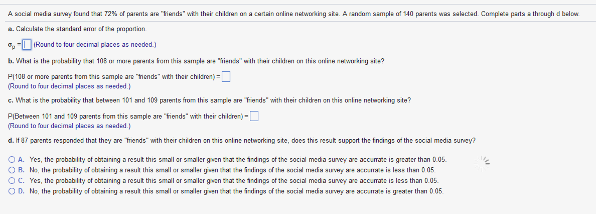 Social Media Survey - Survey Template