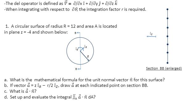 Solved The Del Operator Is Defined As Nabla Partial Dif Chegg Com