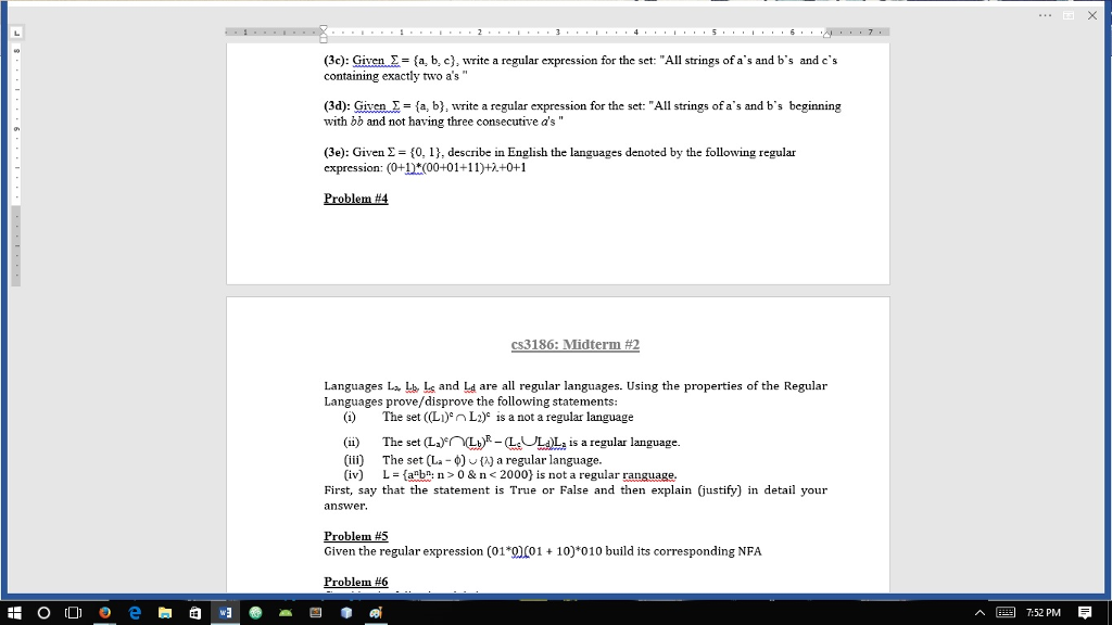 Solved I Attached The Problems As Images Please Can Some Chegg Com