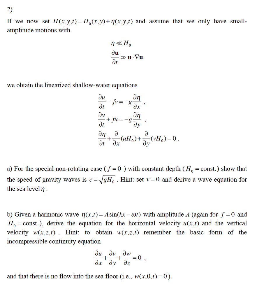 Solved 2 If We Now Set H X Y T H0 X Y N X Y T And Ass Chegg Com