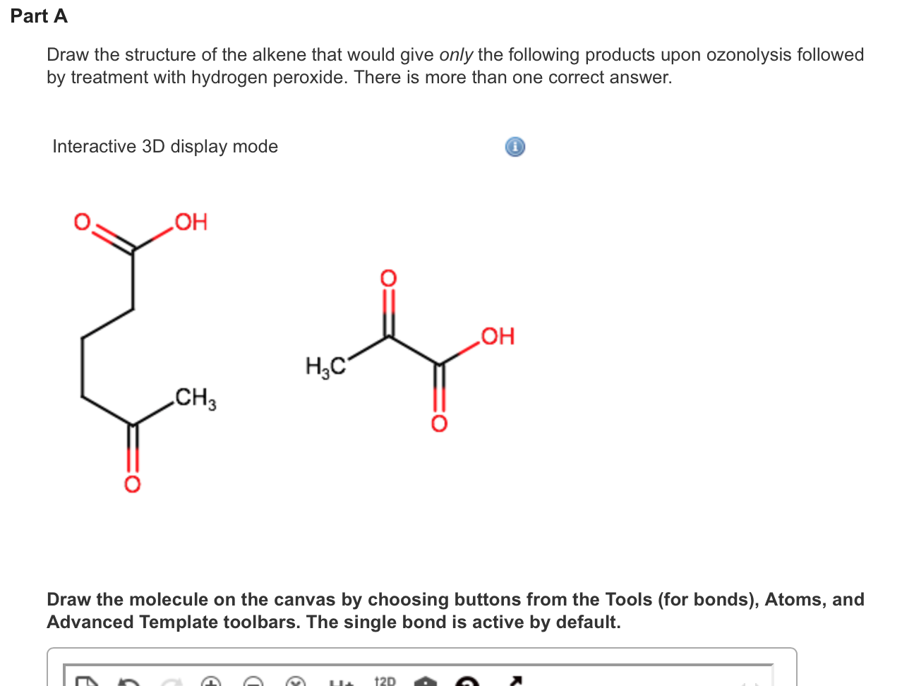 Solved Part A Draw The Structure Of The Alkene That Would Chegg Com