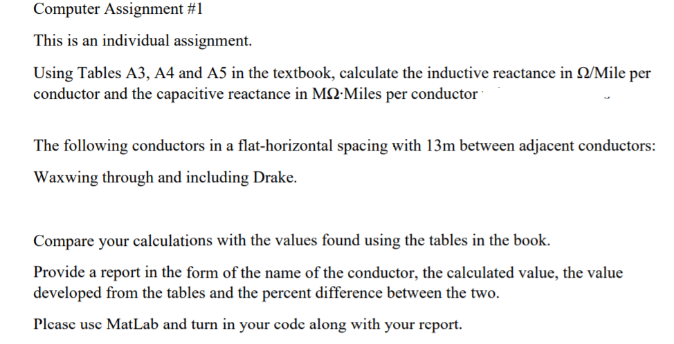Computerignment 1 This Is An Individualignment Using Tables A3 A4 And Computerignment 1 This Is An Individualignment Using Tables A3 A4 And
