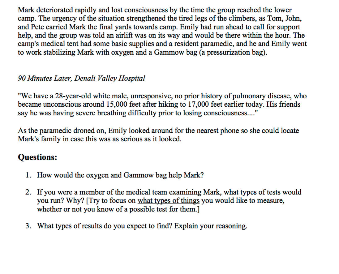 Into thin air a case study in physiology answers image