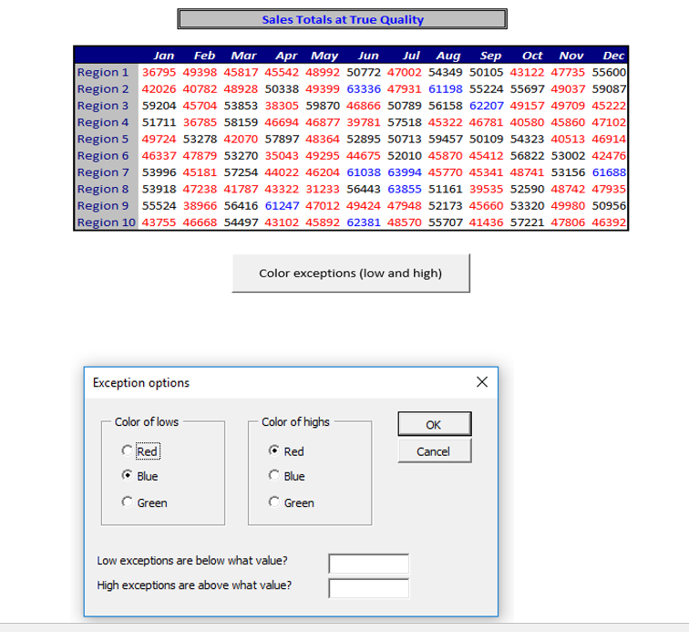 Excel vba homework picture