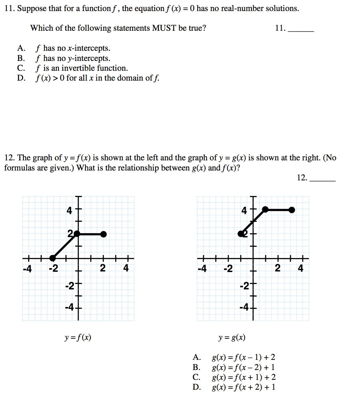 Suppose That For A Function F The Equation F X 0 Chegg Com