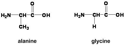 glycine amino acid structure