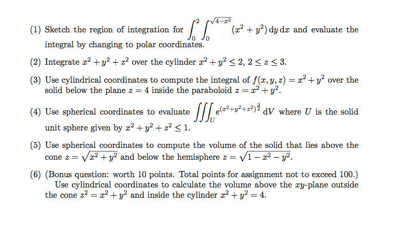 Solved Sketch The Region Of Integration For Dy Dx And Chegg Com