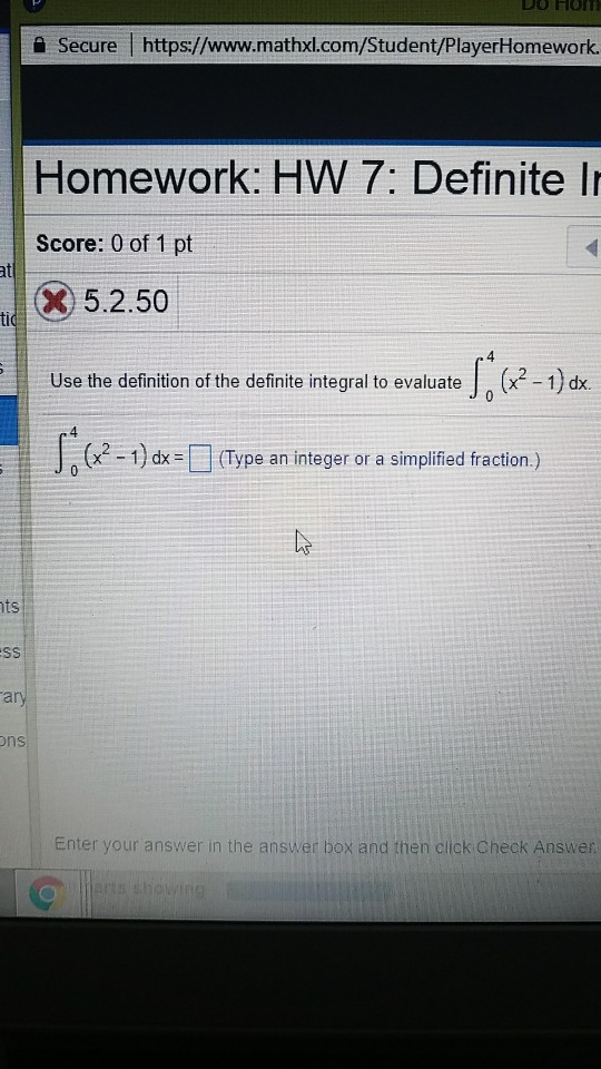 Mathxl for school answer key picture