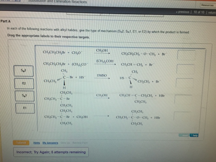Solved In Each Of The Following Reactions With Alkyl Hali&hellip;