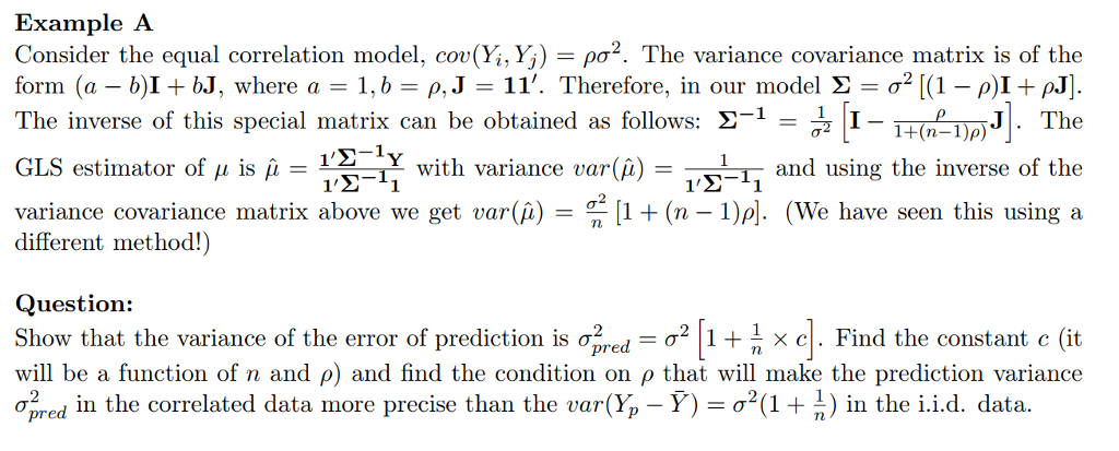 There Is A Typo On Line 3 The Inverse Of Sigma Sh Chegg Com