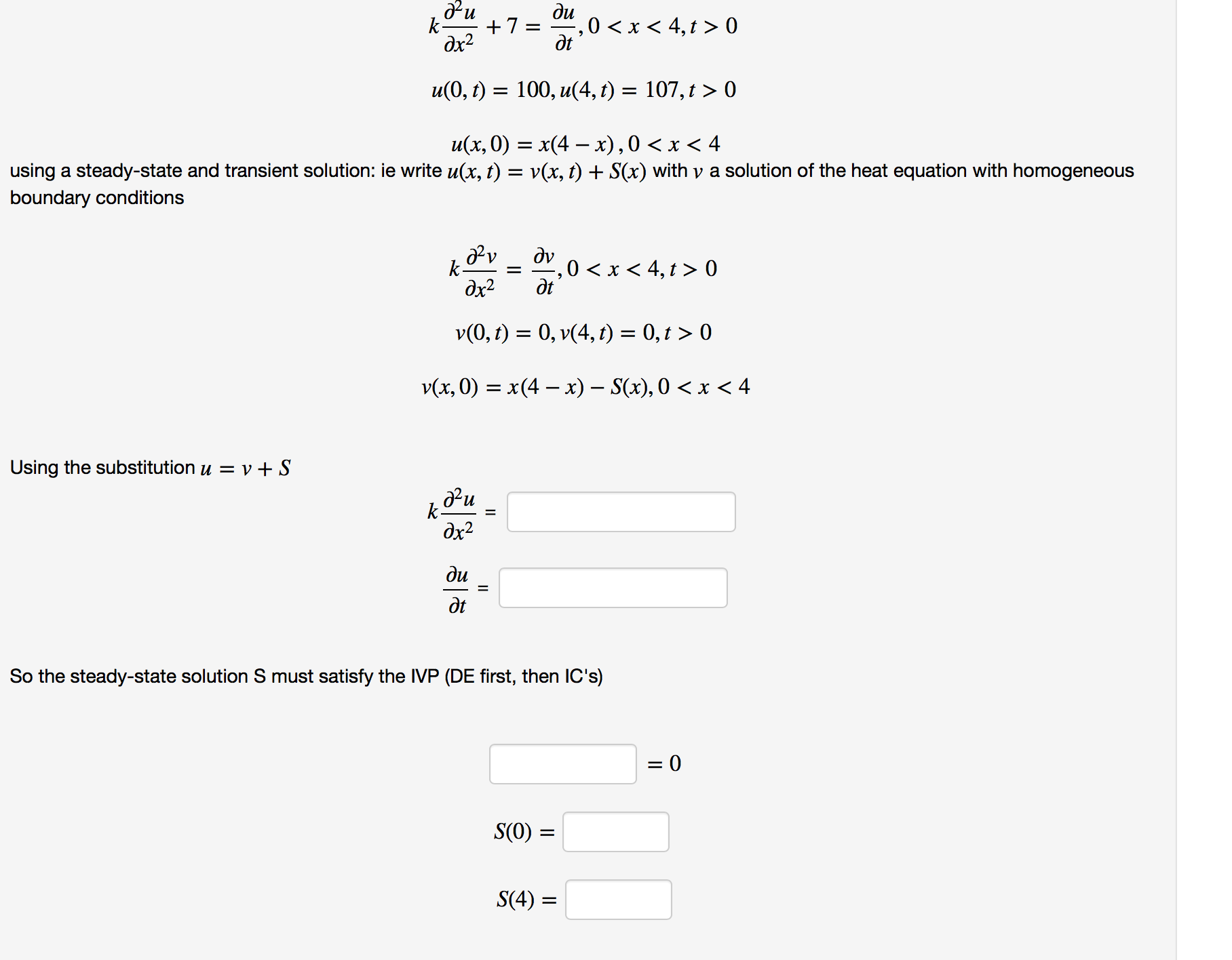 Solved For Partial Derivatives Of A Function Use The Subs Chegg Com