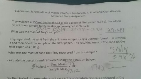 Resolution Of Matter Into Pure Substances Ii Chegg 