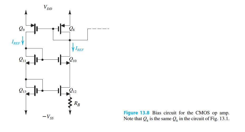 Solved D13 8 Design The Bias Circuit Of Fig 13 8 To Operate Chegg Com