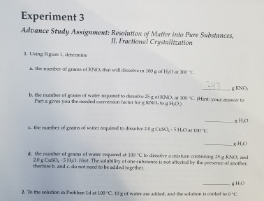 Experiment 3 Advance Study Assignment Resolution Of Chegg 