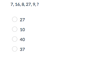 Solved Identify The Pattern Amp Choose The Next Number Chegg Com