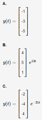 Match The Differential Equations And Their Vector Chegg 