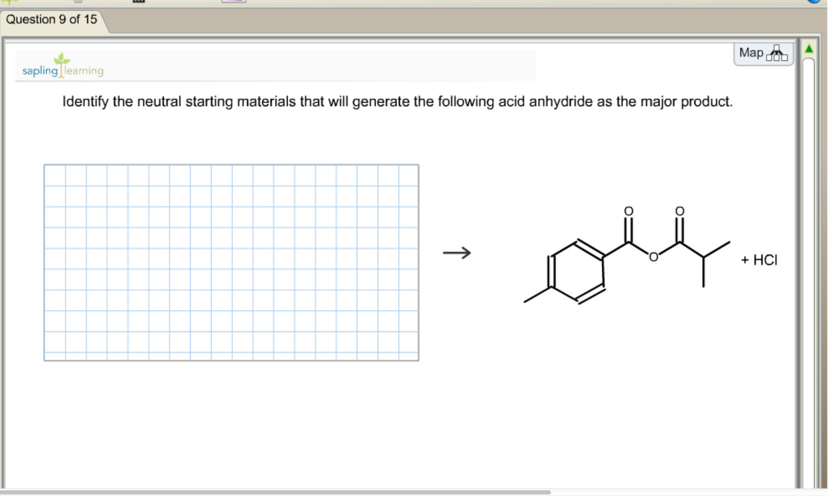 Solved Question 9 Of 15 Map Sapling Learning Identify The 4140