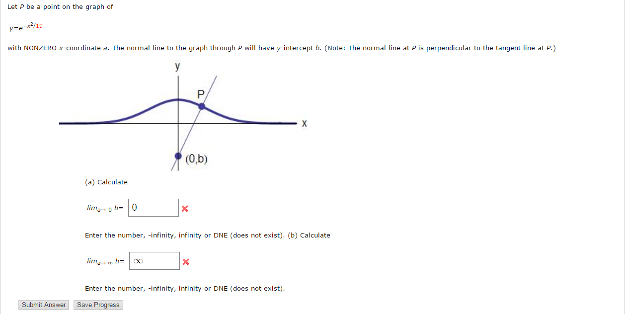 Solved Let P Be A Point On The Graph Of Y Ex2 19 With Chegg Com
